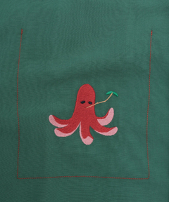 チチカカ |go slow caravan ワンポイント刺繍半袖シャツ【WEB限定】