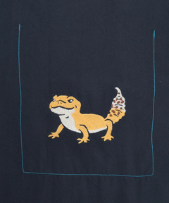 チチカカ |go slow caravan ワンポイント刺繍半袖シャツ【WEB限定】