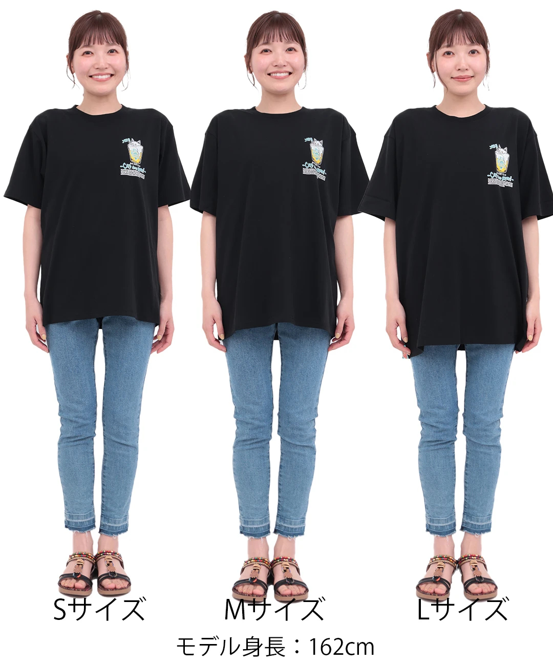 go slow caravan 猫と麦酒 無限麦酒Tシャツ【WEB限定】 / Tシャツ