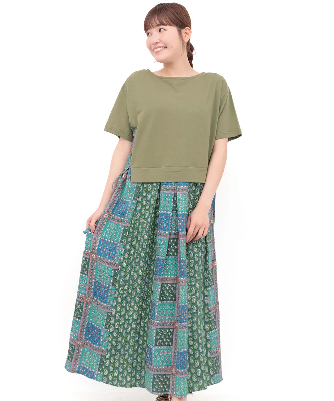 Rico エコフレンドリーダイ パッチブロックプリントドッキング