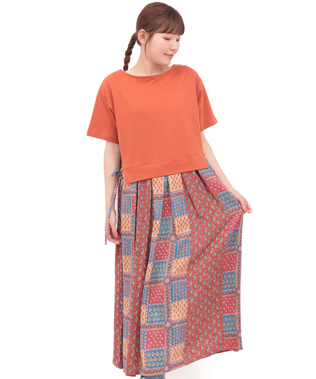 Rico エコフレンドリーダイ パッチブロックプリントドッキング