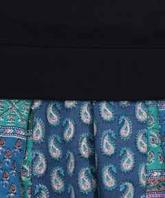 チチカカ |Rico エコフレンドリーダイ パッチブロックプリントドッキングワンピース