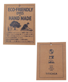 チチカカ |Rico エコフレンドリーダイ パッチブロックプリントドッキングワンピース