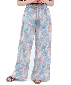 チチカカ |Rico エコフレンドリーダイ パインモンステラブロックプリントパンツ