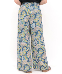 チチカカ |Rico エコフレンドリーダイ パインモンステラブロックプリントパンツ