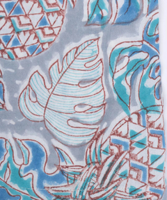 チチカカ |Rico エコフレンドリーダイ パインモンステラブロックプリントパンツ