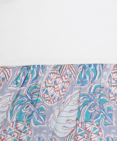 チチカカ |Rico エコフレンドリーダイ パインモンステラブロックプリントプルオーバー