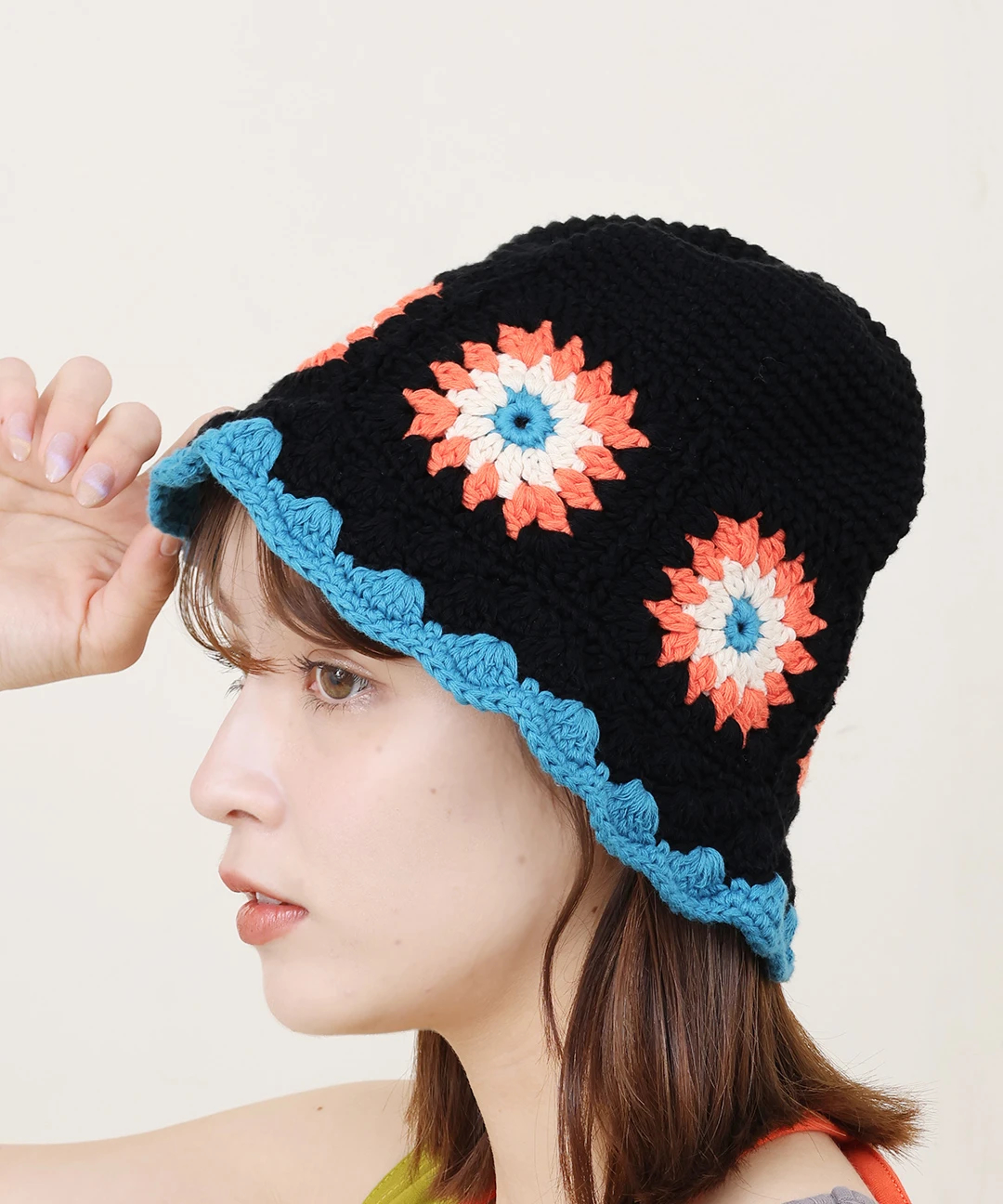 クロシェバケットハット / ハット | エスニックファッション＆雑貨の