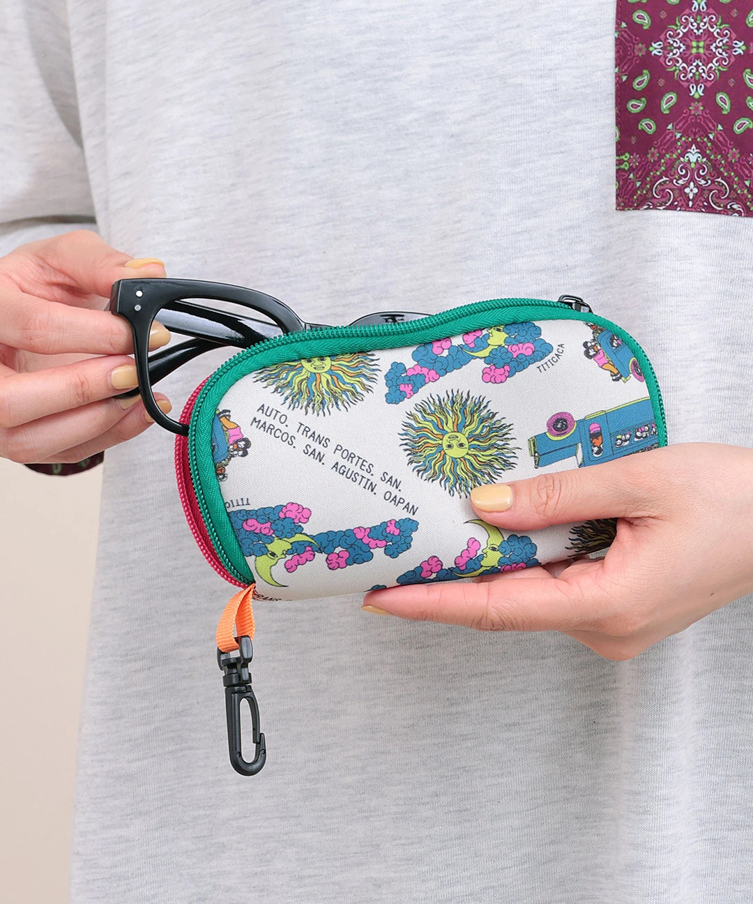 トラベルグラスケース / ポーチ | エスニックファッション＆雑貨の