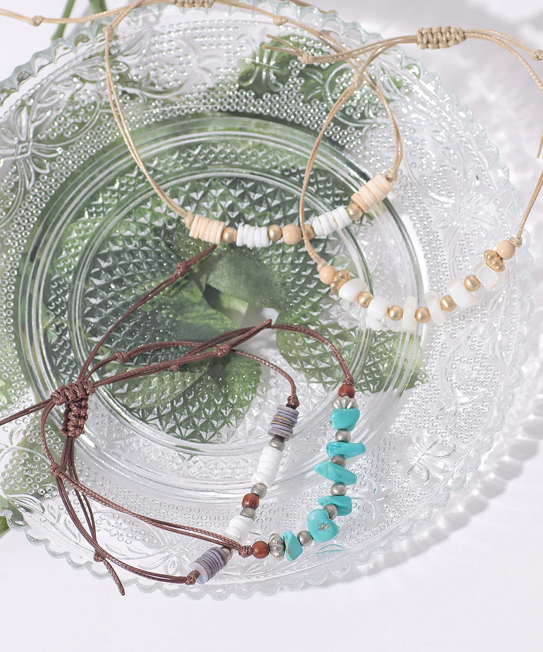 ストーン＆ビーズブレスレットセット / ブレスレット・アンクレット