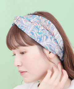 チチカカ |Rico パイン＆モンステラブロックプリントヘアバンド