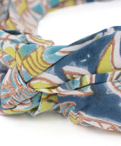 チチカカ |Rico パイン＆モンステラブロックプリントヘアバンド