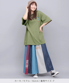 チチカカ |チビカチナプリントTシャツ
