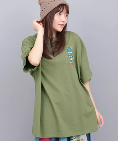 チチカカ |チビカチナプリントTシャツ
