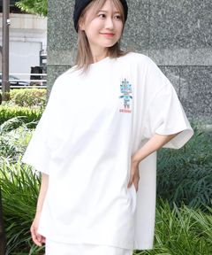 チチカカ |チビカチナプリントTシャツ