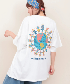 チチカカ |チビカチナプリントTシャツ