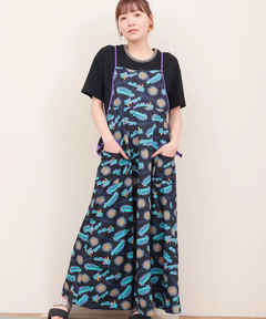 Rico ライトデニムナバホ刺繍ワンピース / ワンピース