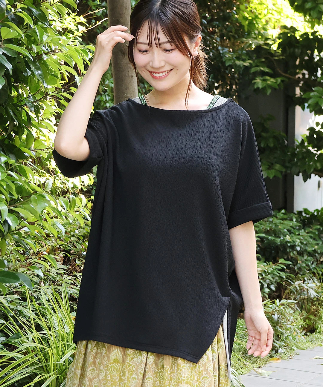 サカリバ肩チロリードルマンプルオーバー サカリバ肩チロリードルマンプルオーバー / Tシャツ・カットソー