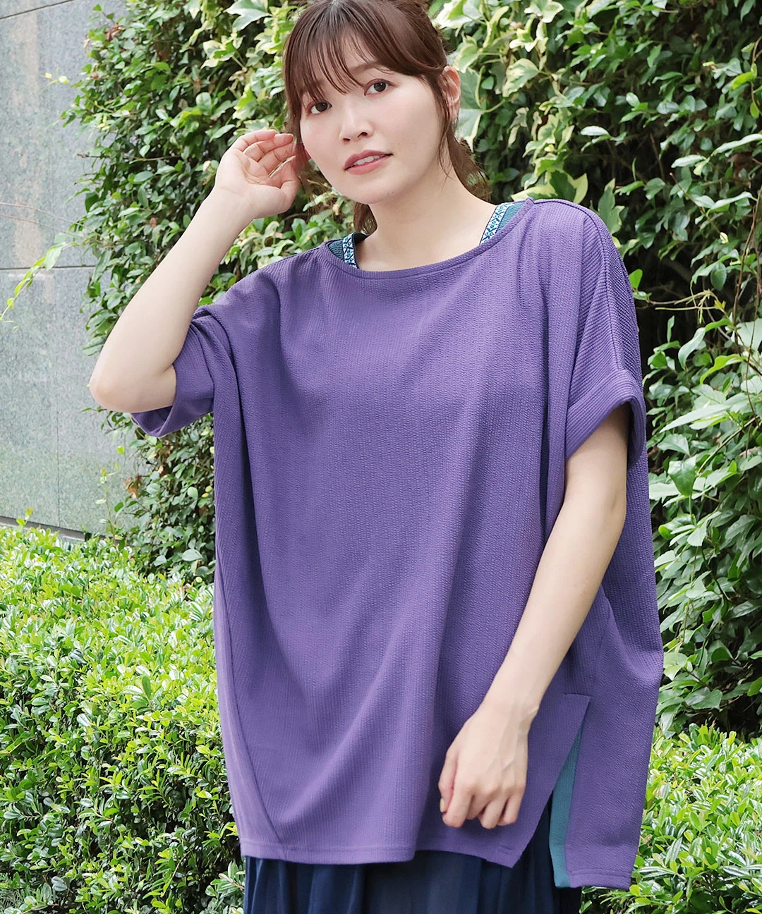 tシャツ サカリバ肩チロリードルマンプルオーバー レディース サカリバ肩チロリードルマンプルオーバー / Tシャツ・カットソー
