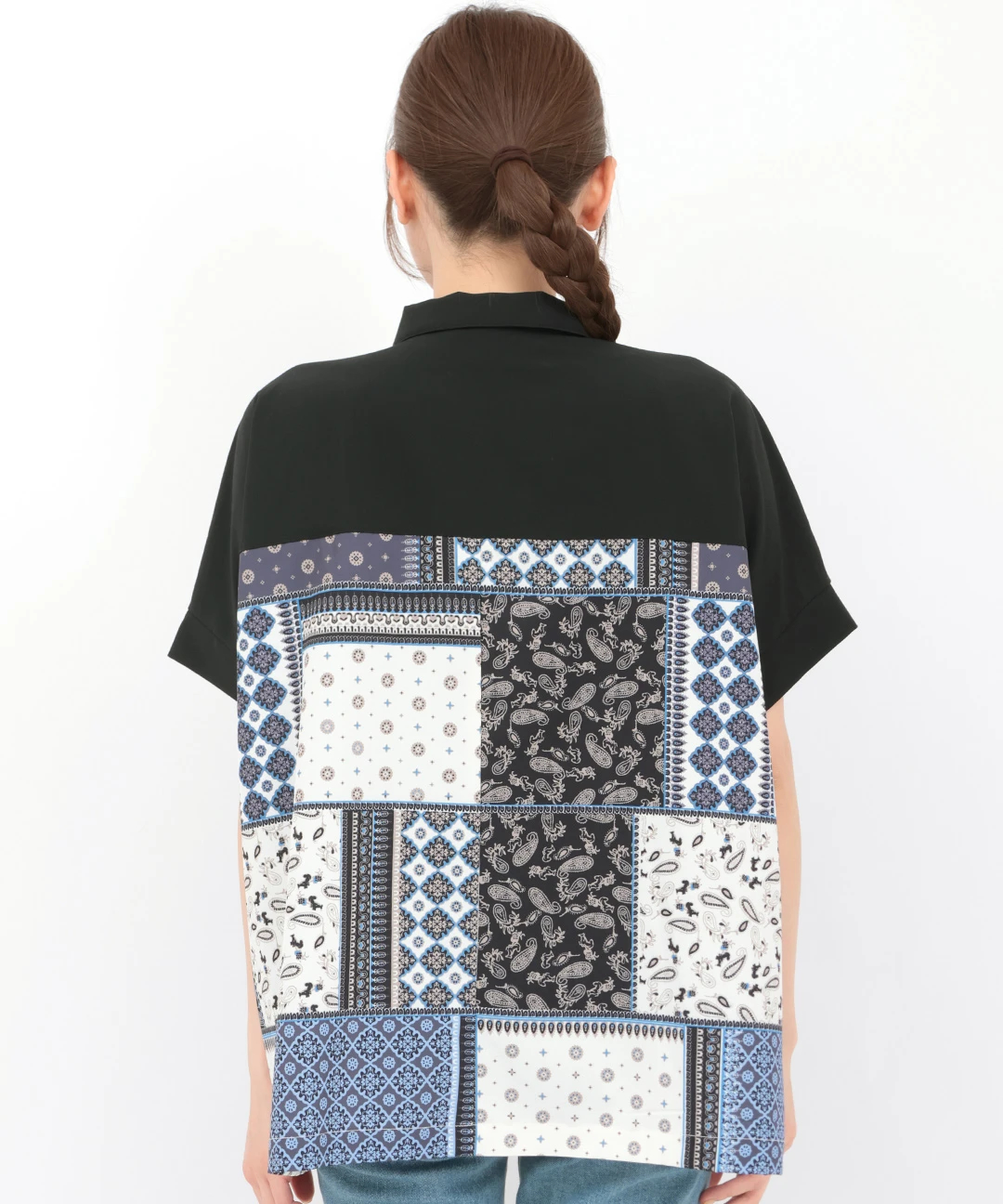 タイルパッチワークシャツ 【3月2日(月)15時までの限定価格】 / シャツ