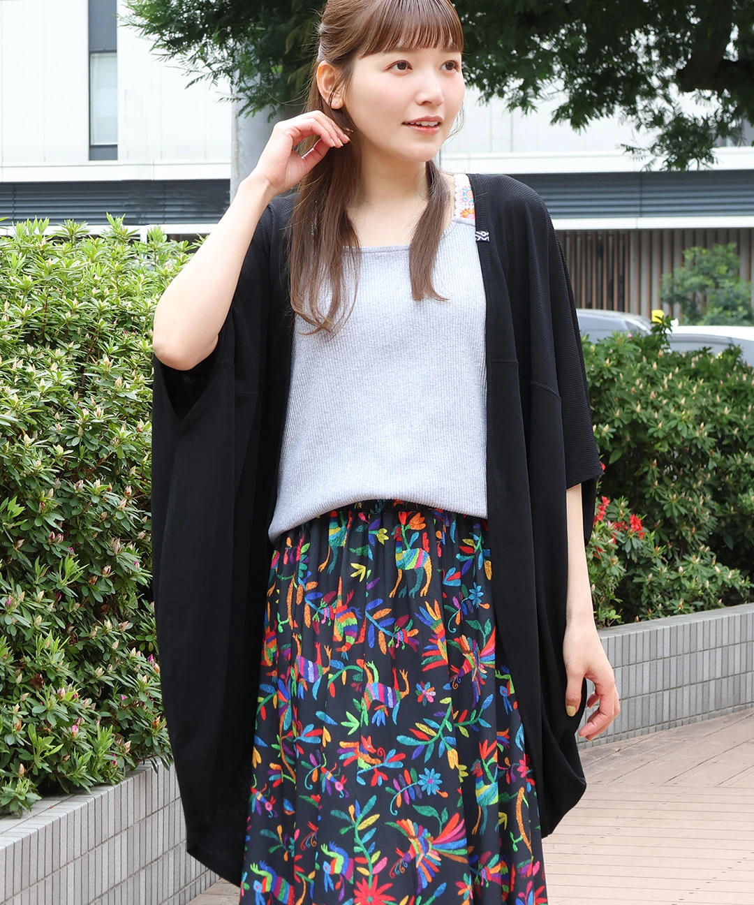 UVサラサラテレコドルマンカーディガン / カーディガン・羽織り