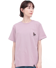 チチカカ |go slow caravan USAコットン色々刺繍ポケットTシャツ【WEB限定】