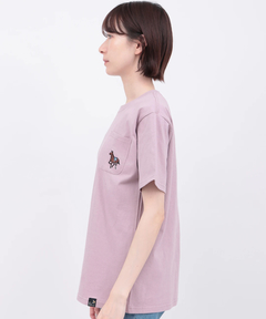 チチカカ |go slow caravan USAコットン色々刺繍ポケットTシャツ【WEB限定】