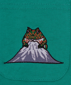 チチカカ |go slow caravan USAコットン色々刺繍ポケットTシャツ【WEB限定】