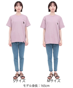 チチカカ |go slow caravan USAコットン色々刺繍ポケットTシャツ【WEB限定】