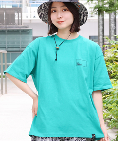 チチカカ |go slow caravan スクエアロゴバックプリントTシャツ【WEB限定】