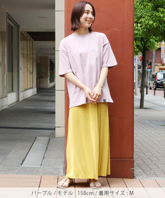 チチカカ |go slow caravan スクエアロゴバックプリントTシャツ【WEB限定】