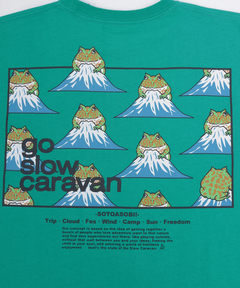 チチカカ |go slow caravan スクエアロゴバックプリントTシャツ【WEB限定】