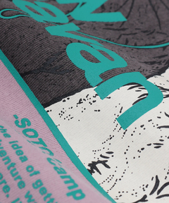 チチカカ |go slow caravan スクエアロゴバックプリントTシャツ【WEB限定】