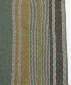 チチカカ |Rico エコフレンドリーダイ手織りストライプシャツ