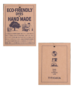 チチカカ |Rico エコフレンドリーダイ手織りストライプシャツ