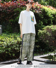 チチカカ |カラフルクロシェポケットTシャツ