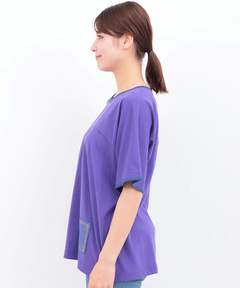 チチカカ |ブランケットステッチトリムTシャツ