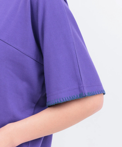 チチカカ |ブランケットステッチトリムTシャツ