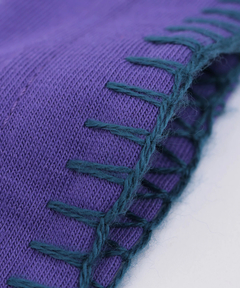 チチカカ |ブランケットステッチトリムTシャツ