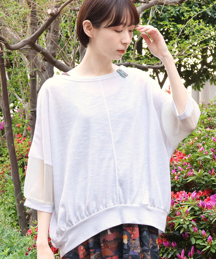 チチカカ |シアースリーブプルオーバー