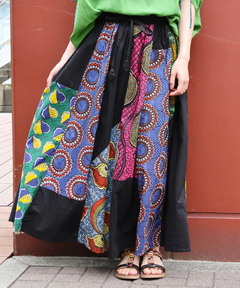 チチカカ |アフリカンパッチスカート