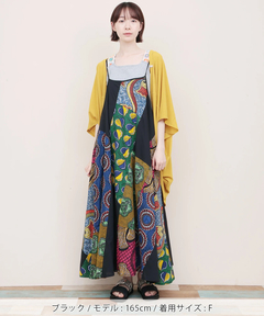 チチカカ |アフリカンパッチキャミソールワンピース