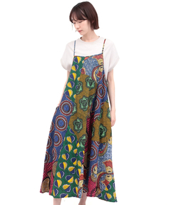 チチカカ |アフリカンパッチキャミソールワンピース