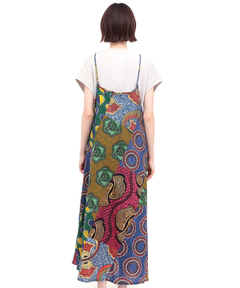 チチカカ |アフリカンパッチキャミソールワンピース