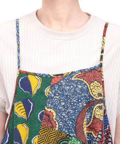 チチカカ |アフリカンパッチキャミソールワンピース