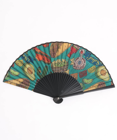 チチカカ |エスニックプリント扇子