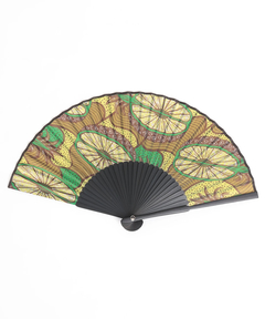 チチカカ |エスニックプリント扇子