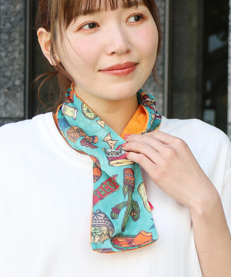 チチカカ |保冷剤ポケット付きネックタオル