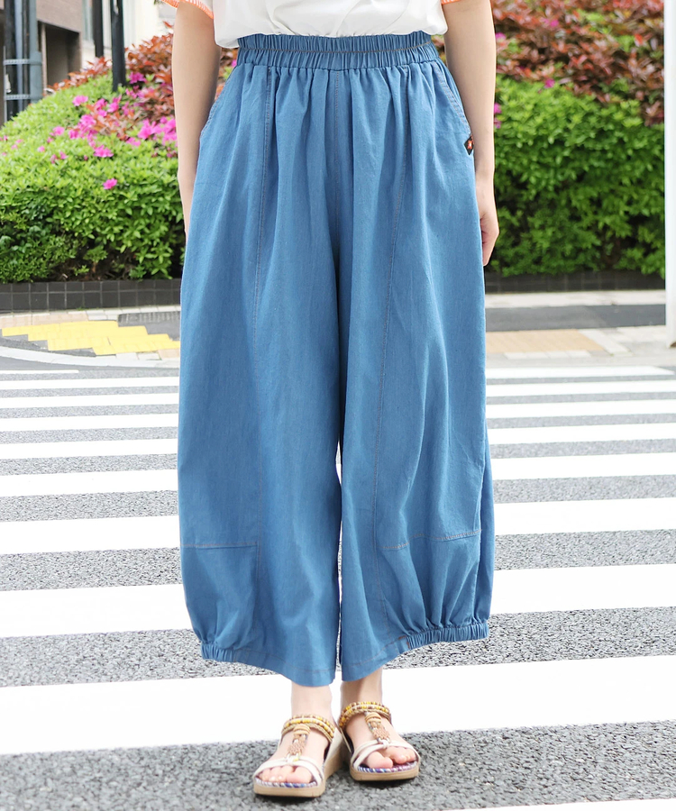 チチカカ |デニムバルーンワイドパンツ