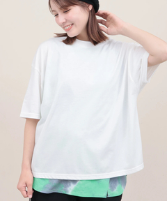 チチカカ |タイダイ裾ラウンドタンクトップ